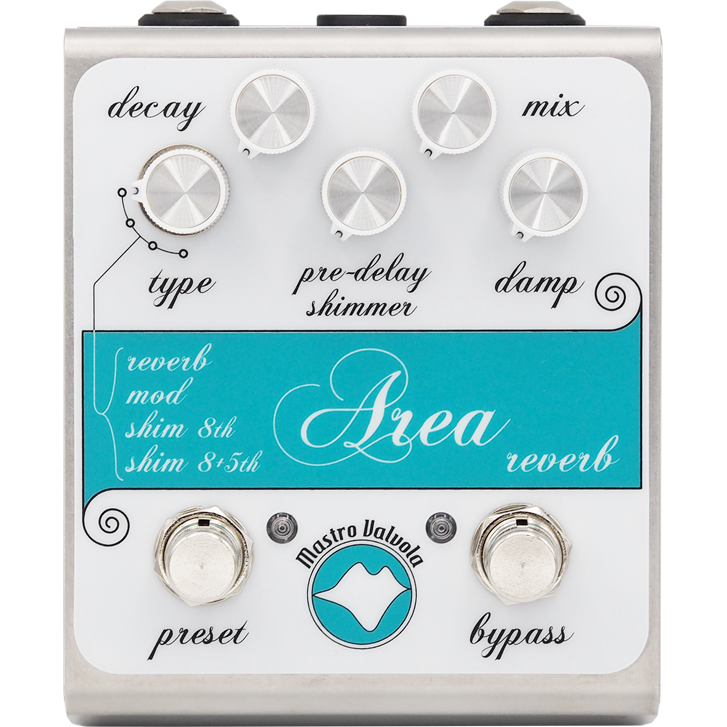 Mastro Valvola Area Multi-Reverb Pedal