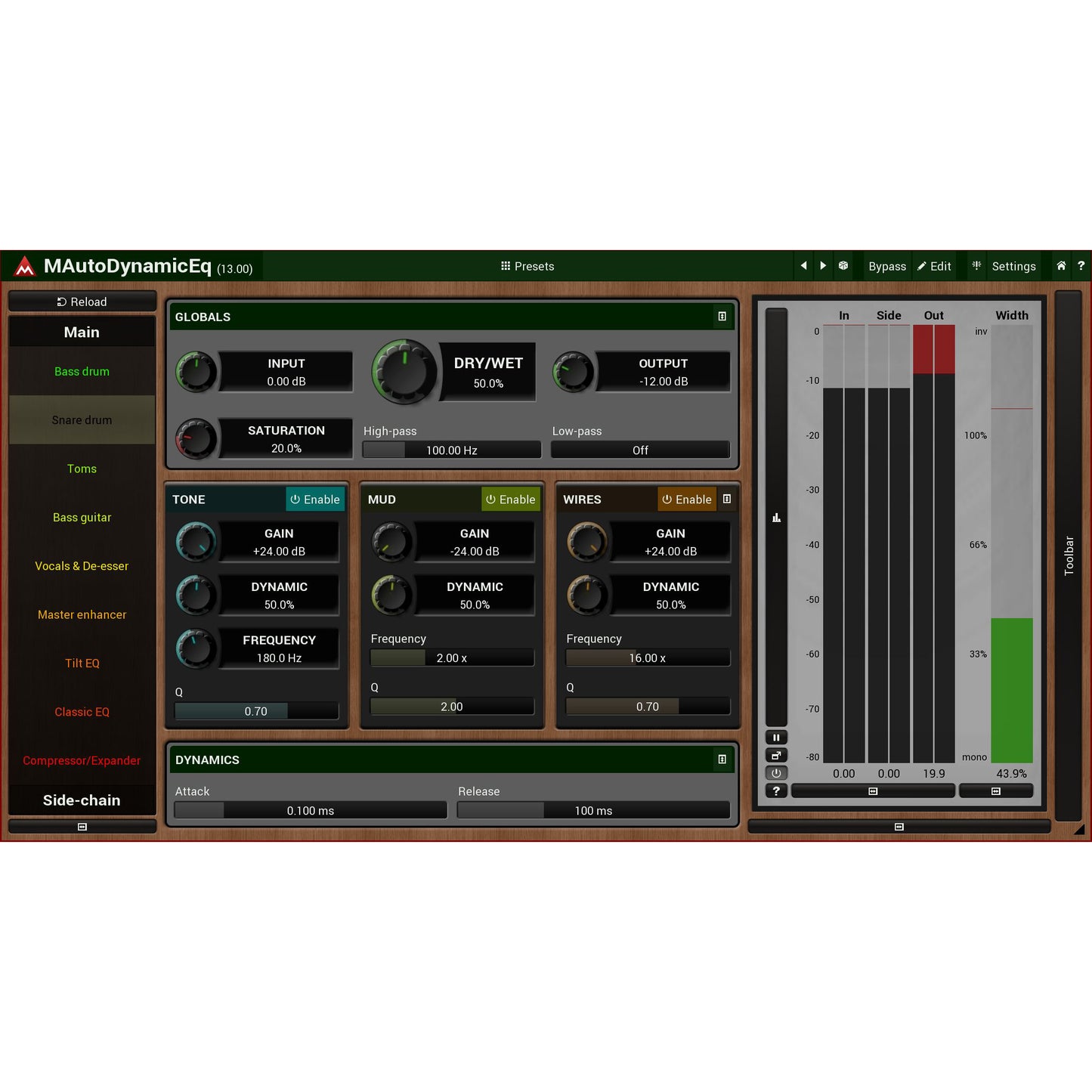 MeldaProduction MAutoDynamicEq