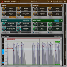 MeldaProduction MDrumLeveler