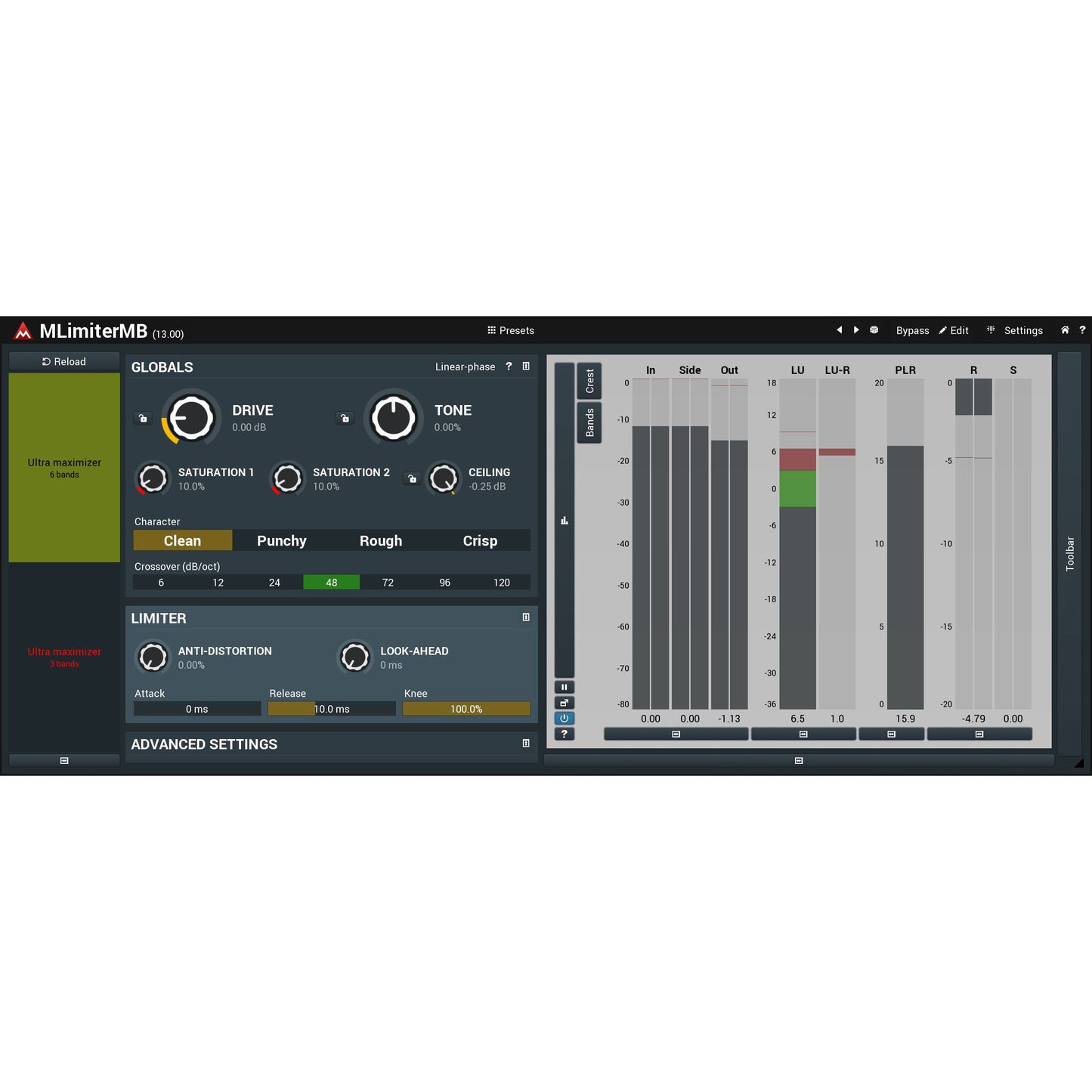 MeldaProduction MLimiterMB