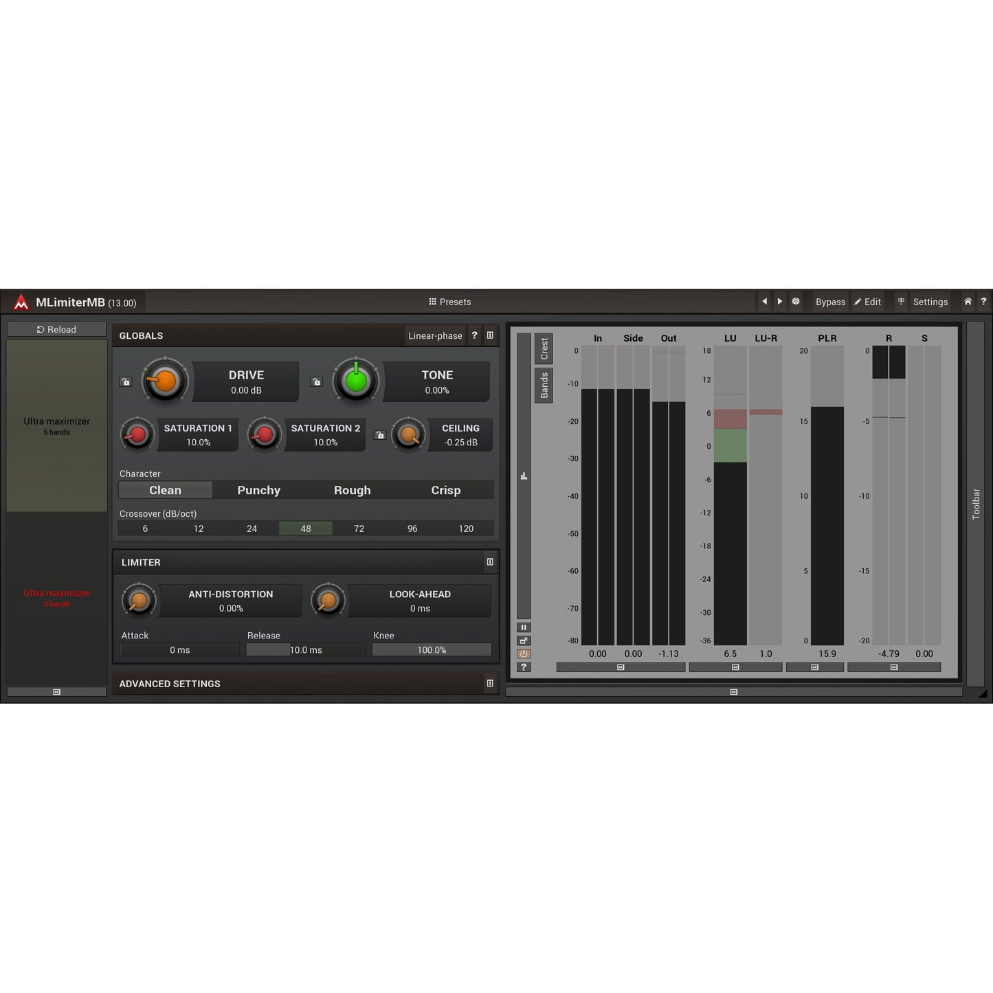 MeldaProduction MLimiterMB