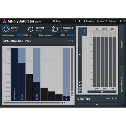 MeldaProduction MPolySaturator
