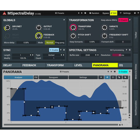 MeldaProduction MSpectralDelay