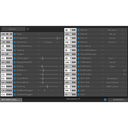 Musiclab RealEight Guitar Virtual Instrument
