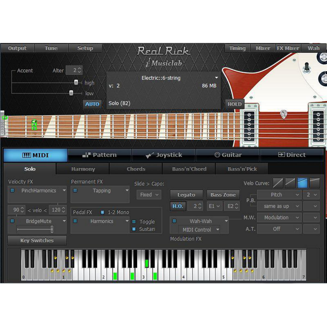 Musiclab RealRick Virtual Instrument