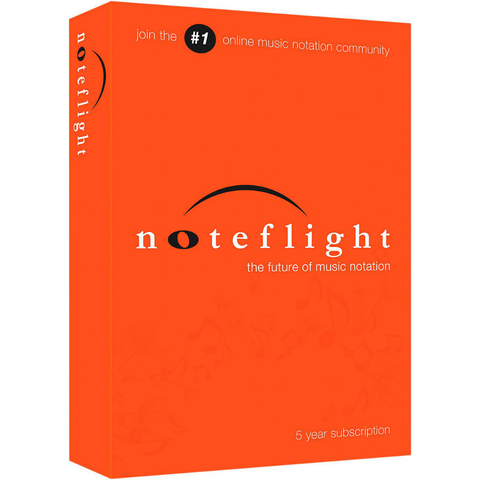 Noteflight Music Notation 5-Year Subscription