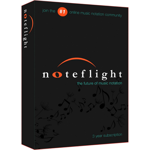 Noteflight Music Notation 3-Year Subscription