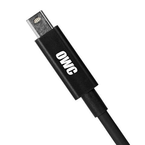 OWC Thunderbolt Cable  (19" - 0.5 meter) - Black