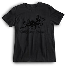 EarthQuaker Devices OctoSkull Shirt - Black on Black