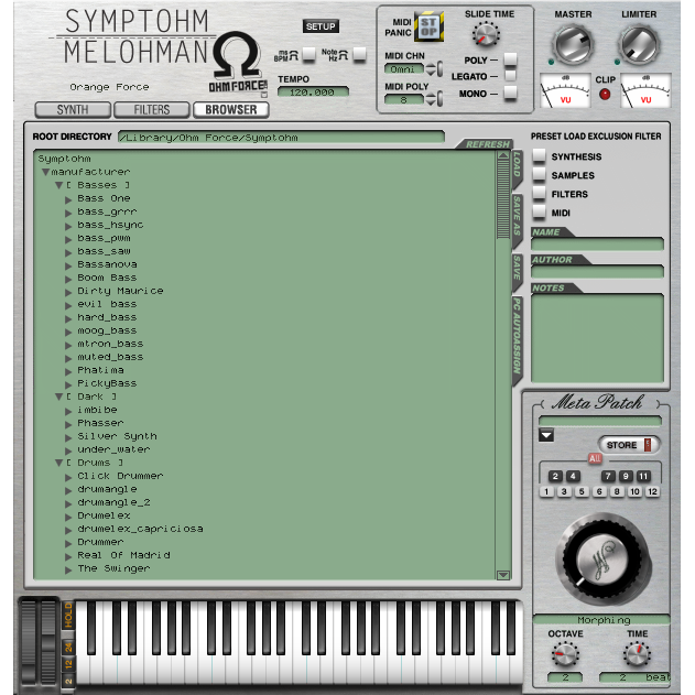 Ohm Force symptohm Granular Synthesizer