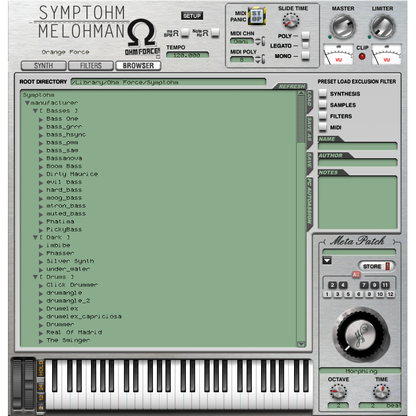 Ohm Force symptohm Granular Synthesizer
