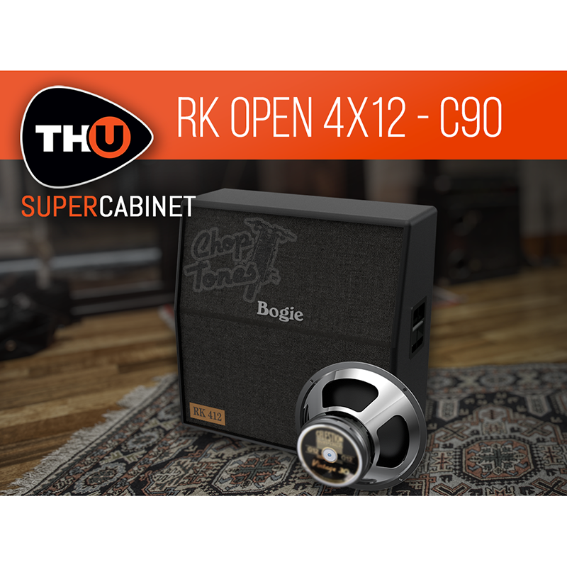 Overloud Bogie RK Open 4x12 C90 - SuperCabinet IR Library Plug-In