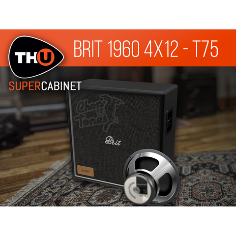 Overloud Brit 1960 4x12 T75 - SuperCabinet IR Library Plug-In