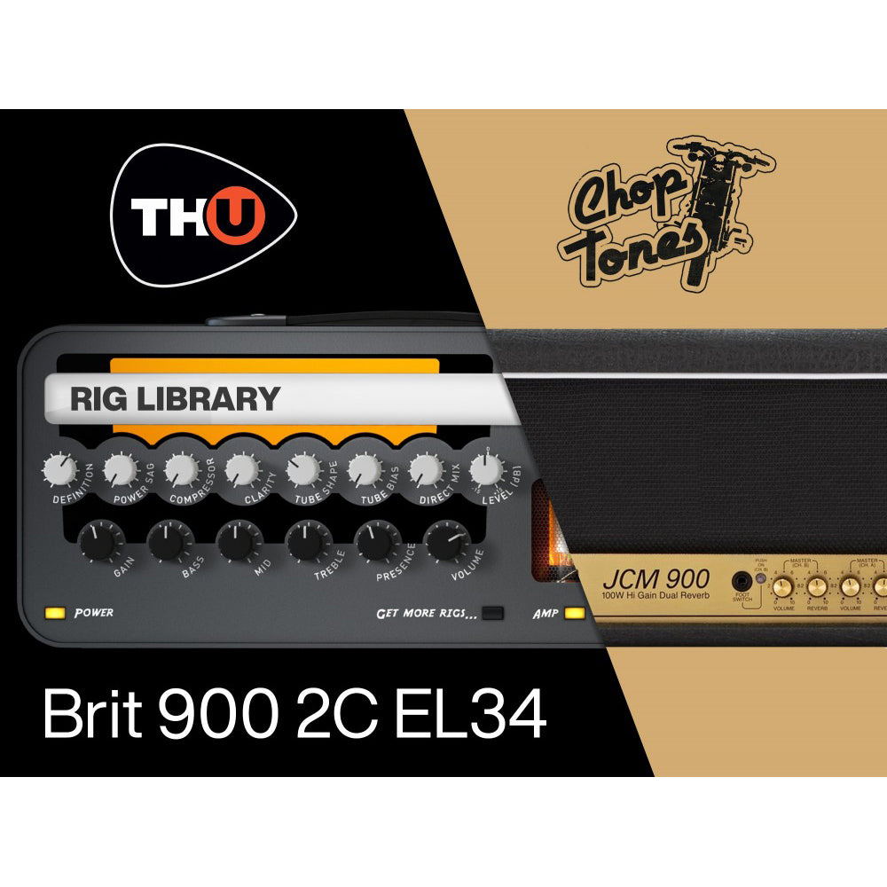 Overloud Choptones Brit 900 2C EL34 - TH-U Rig Library