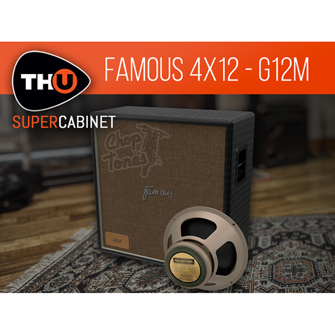 Overloud Famous 4x12 G12M - SuperCabinet IR Library Plug-In