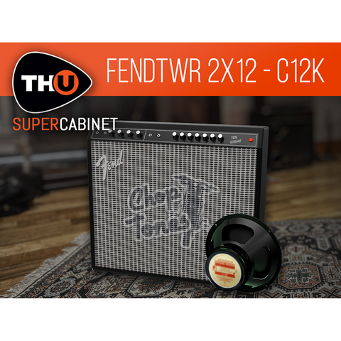Overloud FendTWR 2x12 C12K - SuperCabinet IR Library Plug-In