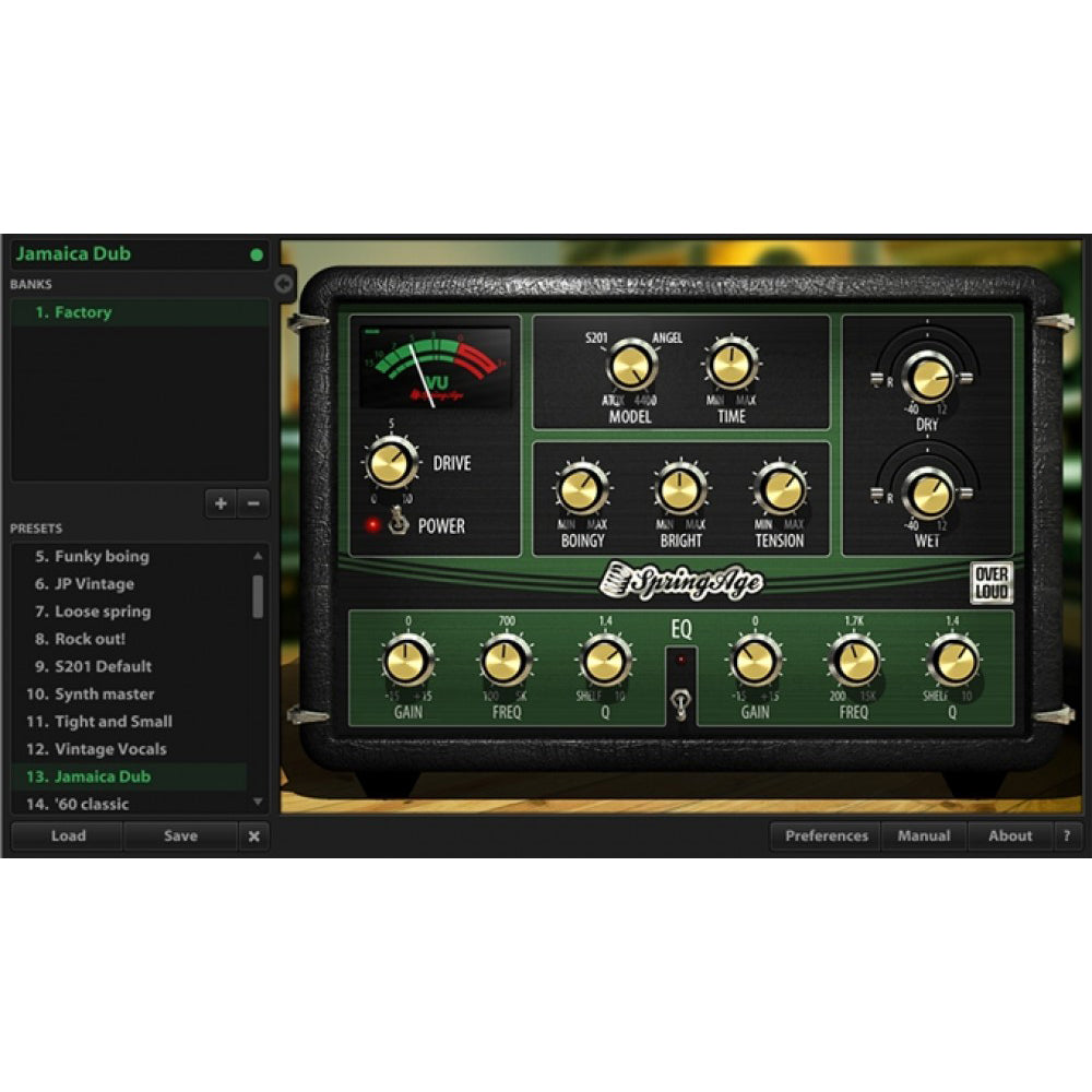 Overloud SpringAge Reverb