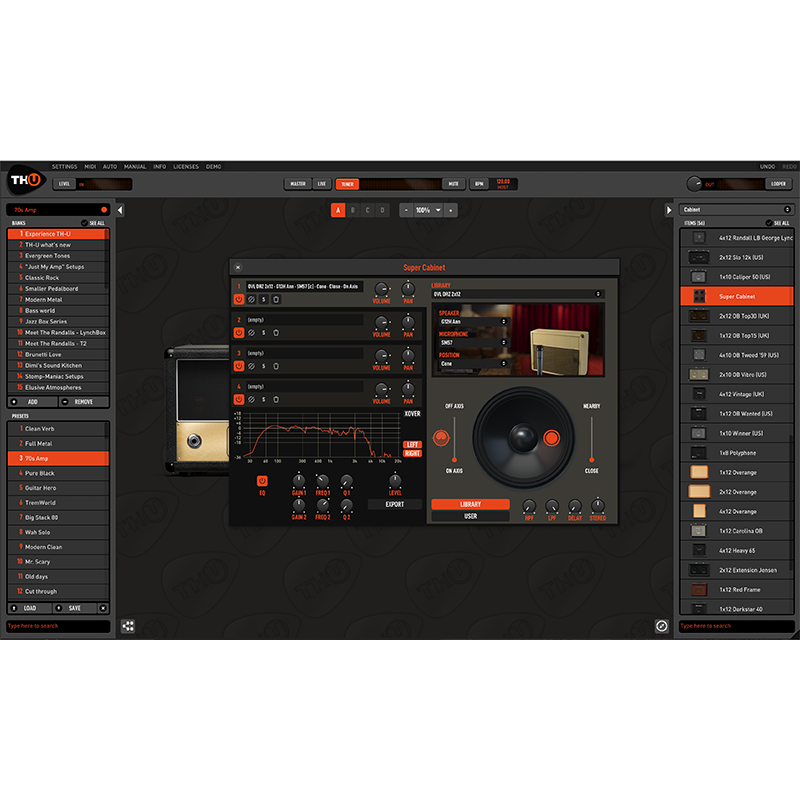 Overloud TH-U SuperCabinet Plug-In