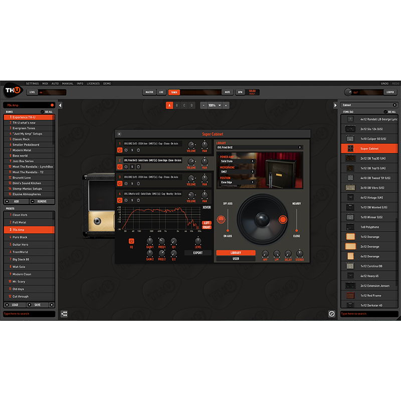 Overloud TH-U SuperCabinet Plug-In