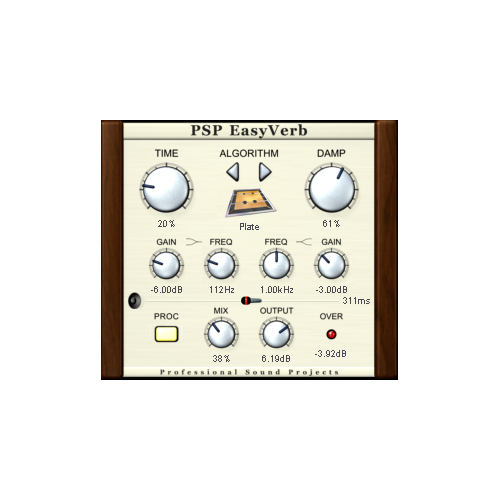 PSP Audioware EasyVerb