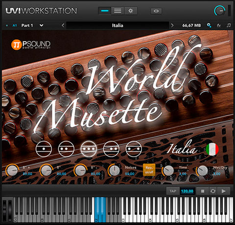 PSound World Musette Virtual Instrument