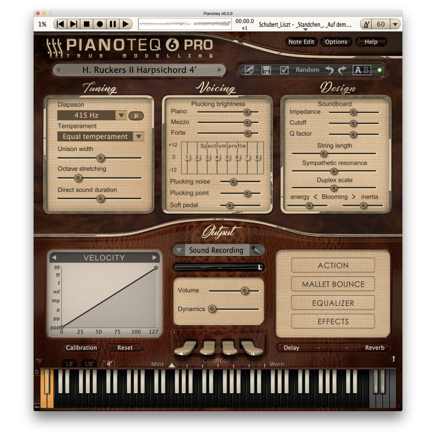 Pianoteq Harpsichord Hans Ruckers II