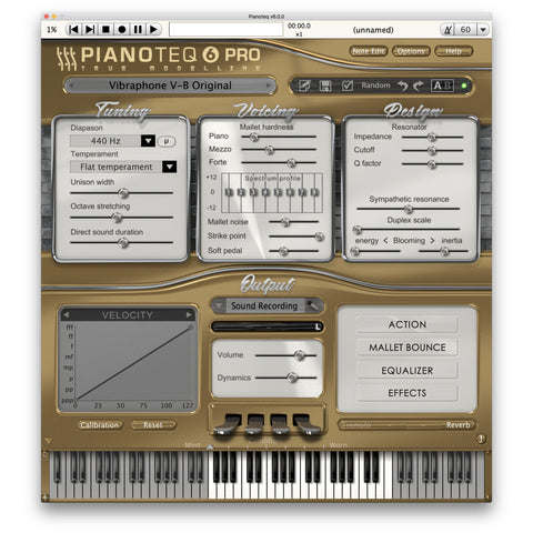 Pianoteq Vibes Virtual Instrument