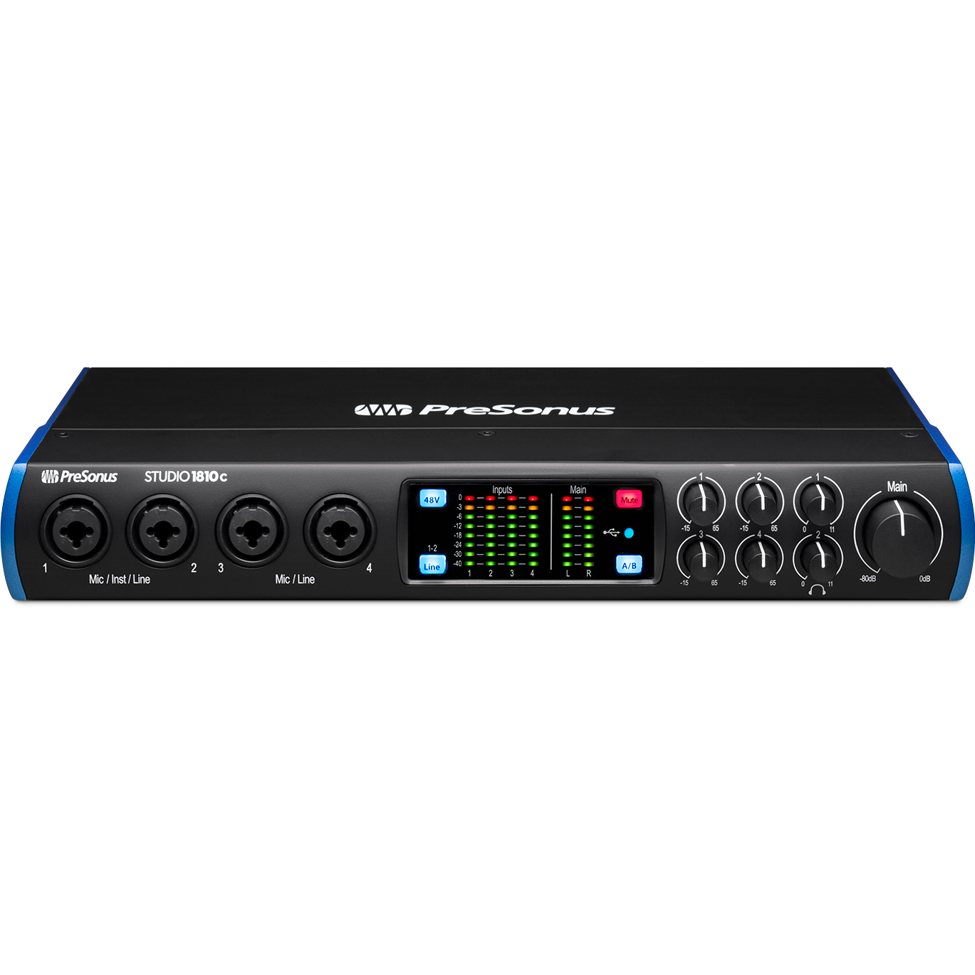 PreSonus Studio 1810c Audio Interface (USB-C - 18 x 8 - 192 kHz)