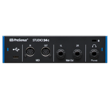 PreSonus Studio 24c Audio Interface (USB-C - 2 x 2 - 192 kHz)