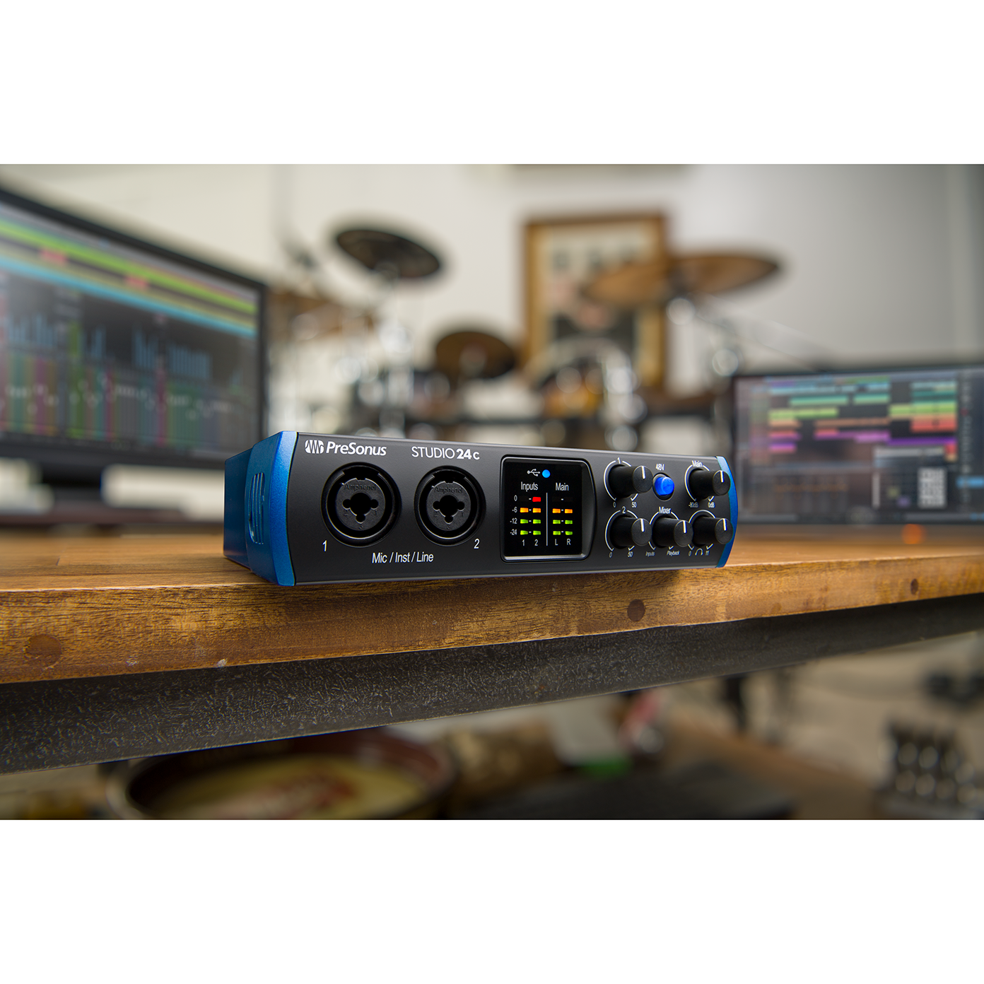 PreSonus Studio 24c Audio Interface (USB-C - 2 x 2 - 192 kHz)