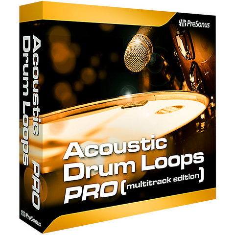 PreSonus Acoustic Drum Loops Pro - Multitrack