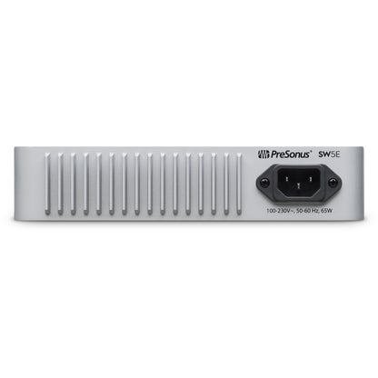 PreSonus SW5E Audio Video Bridging Switch with PoE (5-Port)