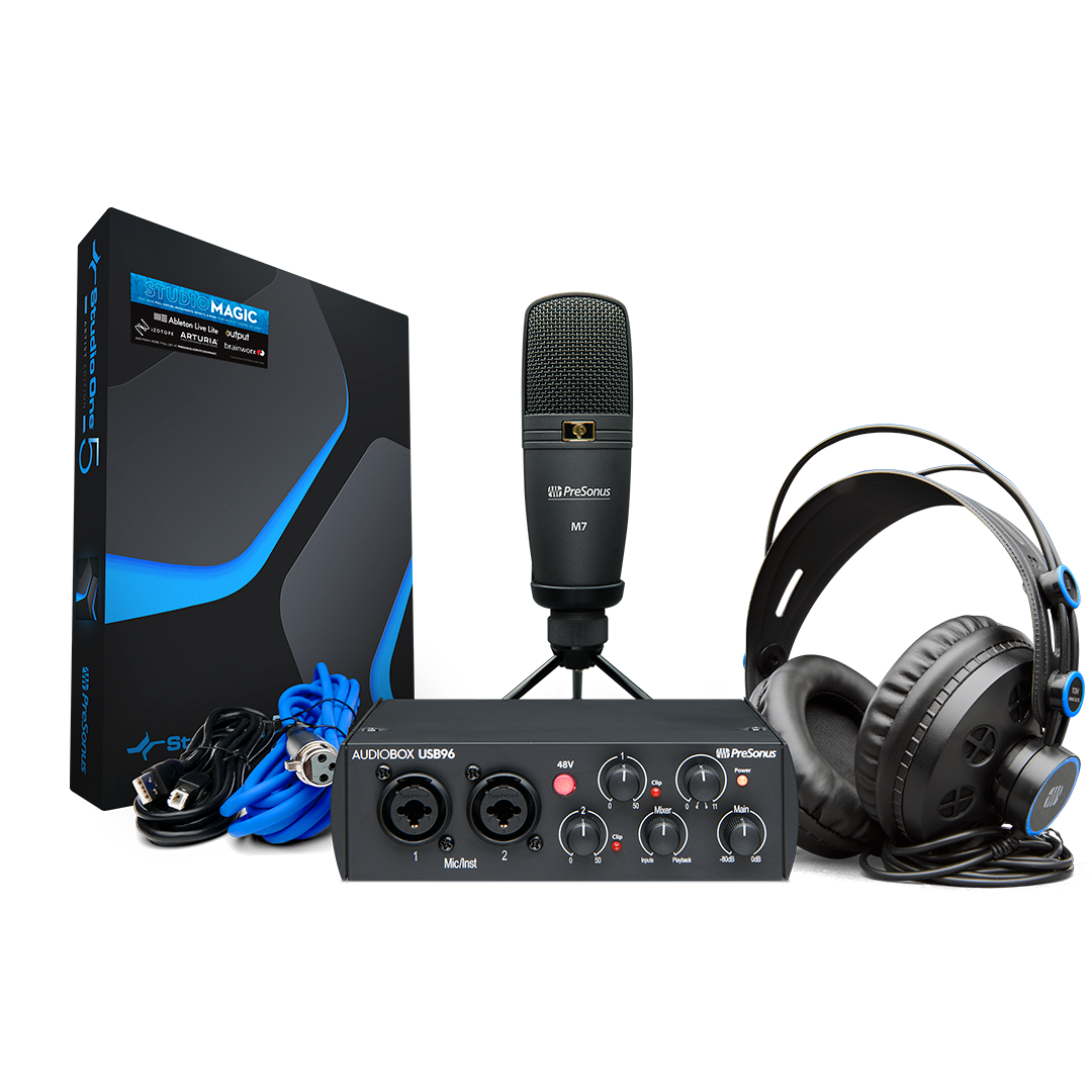 PreSonus AudioBox USB 96 Studio Bundle 25th Anniversary