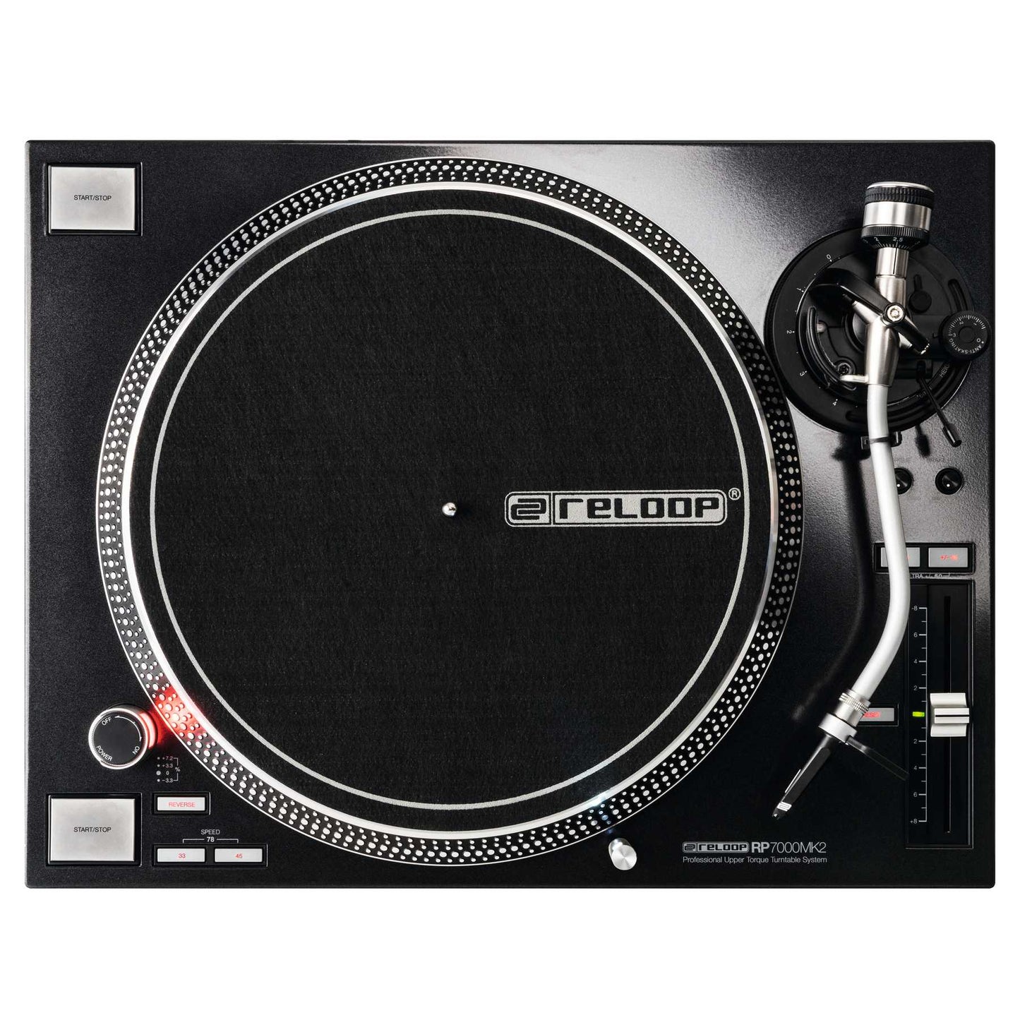 Reloop RP-7000 MK2 DJ Turntable (Direct-Drive - Black)