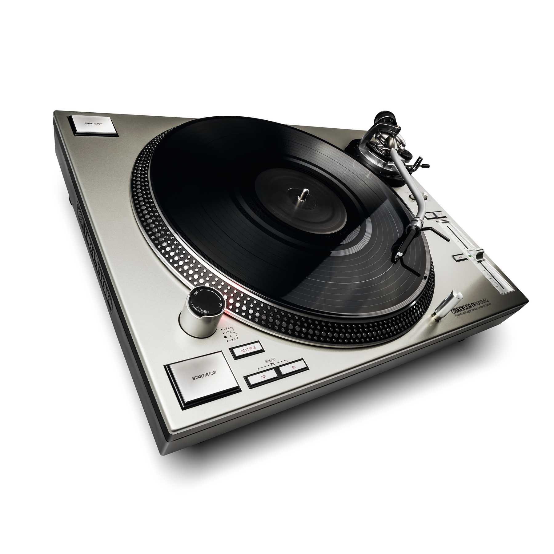 Reloop RP-7000 MK2 DJ Turntable (Direct-Drive - Silver)