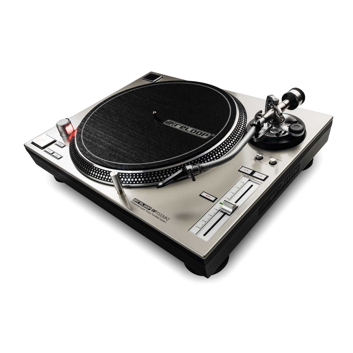 Reloop RP-7000 MK2 DJ Turntable (Direct-Drive - Silver)