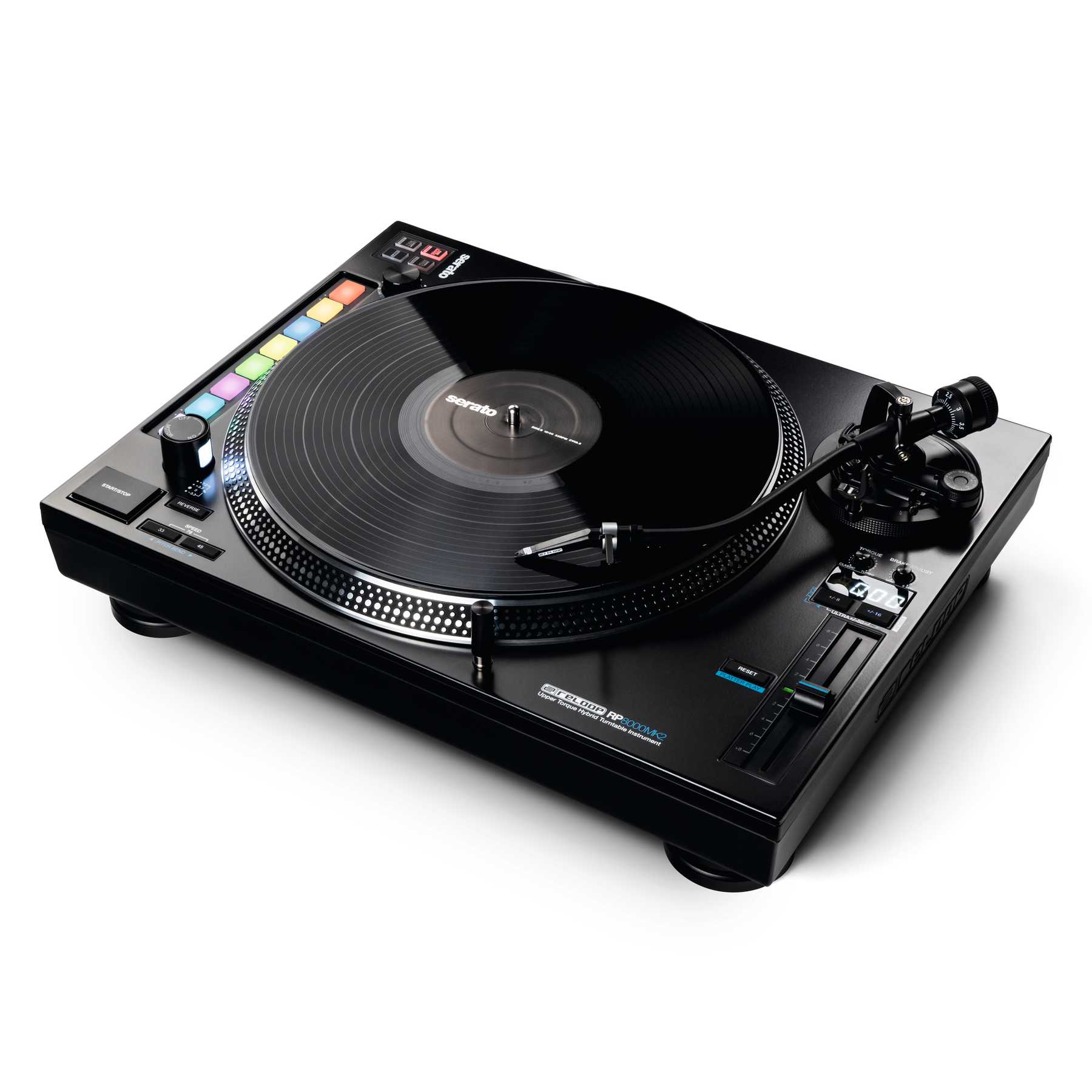 Reloop RP-8000 MK2 DJ Turntable for Serato (Direct-Drive)