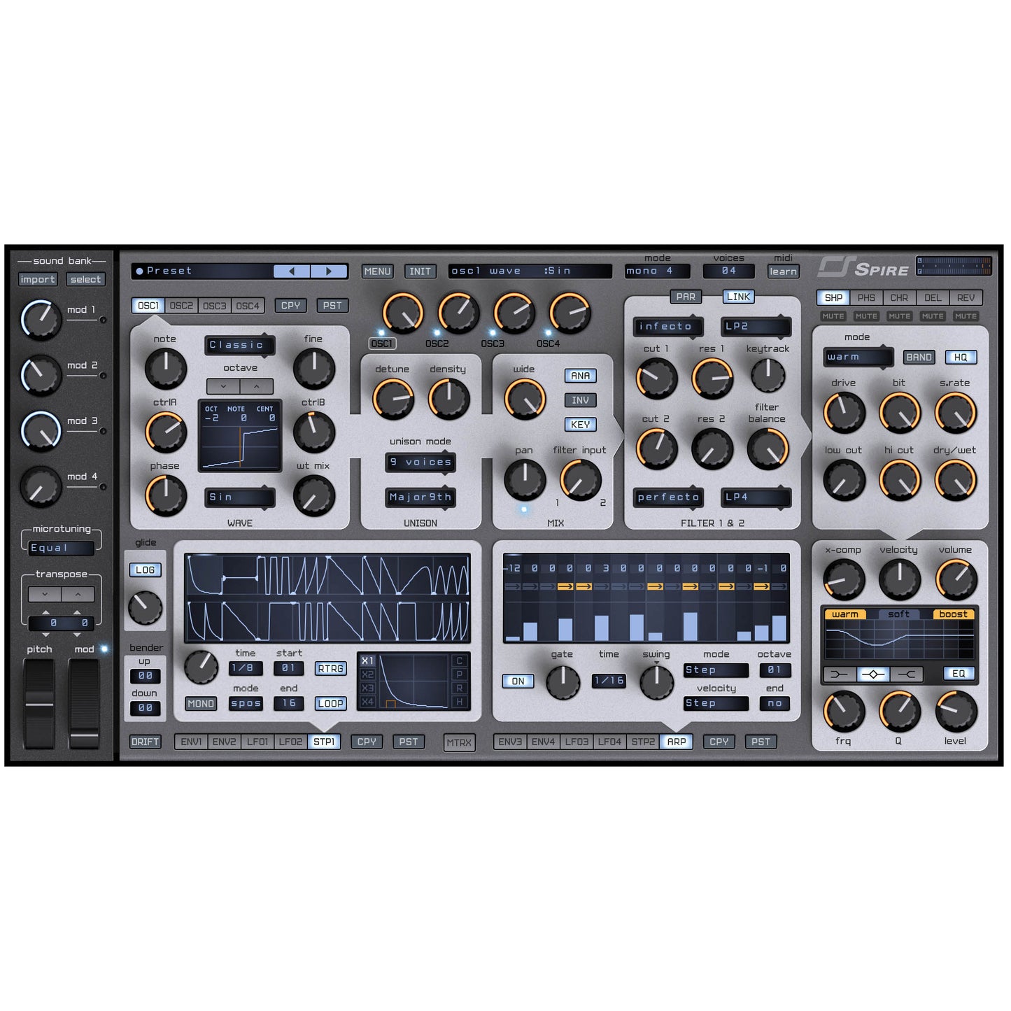 Reveal Sound Spire Polyphonic Synthesizer