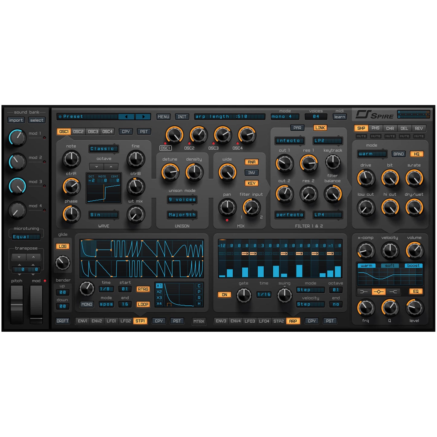 Reveal Sound Spire Polyphonic Synthesizer