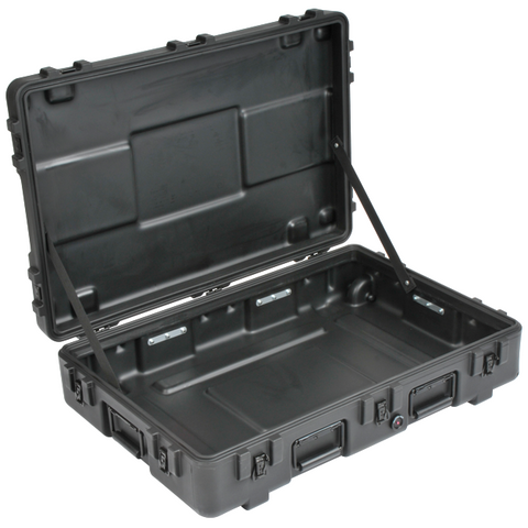 SKB R Series Utility Case (Empty) - 3R3221-7B-EW (Retractable Handle & Wheels) - Waterproof Roto Molded