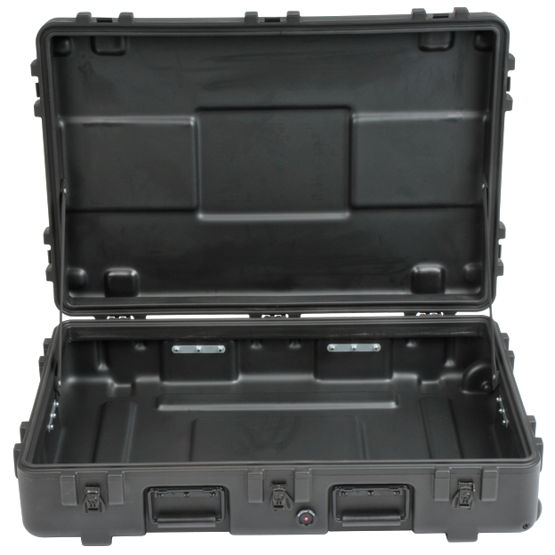 SKB R Series Utility Case (Empty) - 3R3221-7B-EW (Retractable Handle & Wheels) - Waterproof Roto Molded