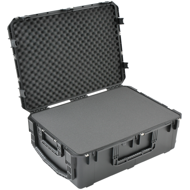 SKB iSeries Utility Case (Cubed Foam) - 3i-3424-12BC (Wheels) - Waterproof Injection Molded