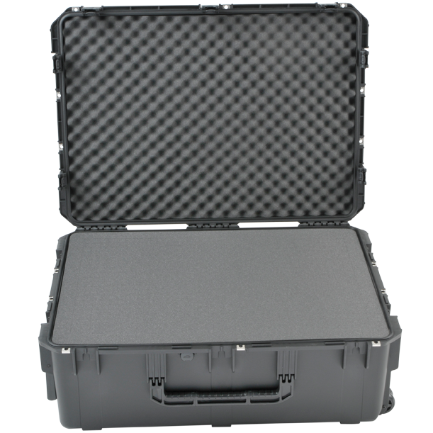 SKB iSeries Utility Case (Cubed Foam) - 3i-3424-12BC (Wheels) - Waterproof Injection Molded