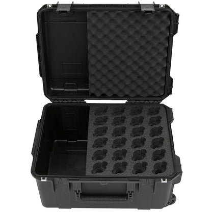 SKB 3i-2015-MC24 iSeries Microphone Case (24 Microphones) - Wheels