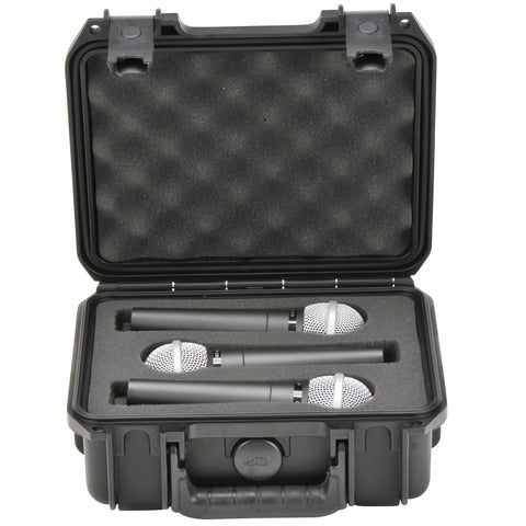 SKB 3i-0907-MC3 Microphone Case (3 Microphones) iSeries Waterproof