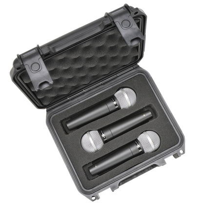 SKB 3i-0907-MC3 Microphone Case (3 Microphones) iSeries Waterproof