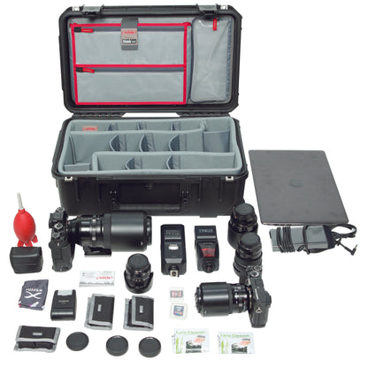 SKB 3i-2011-7DL iSeries Case - Think Tank Divider & Lid Organizer (Retractable Handle & Wheels)