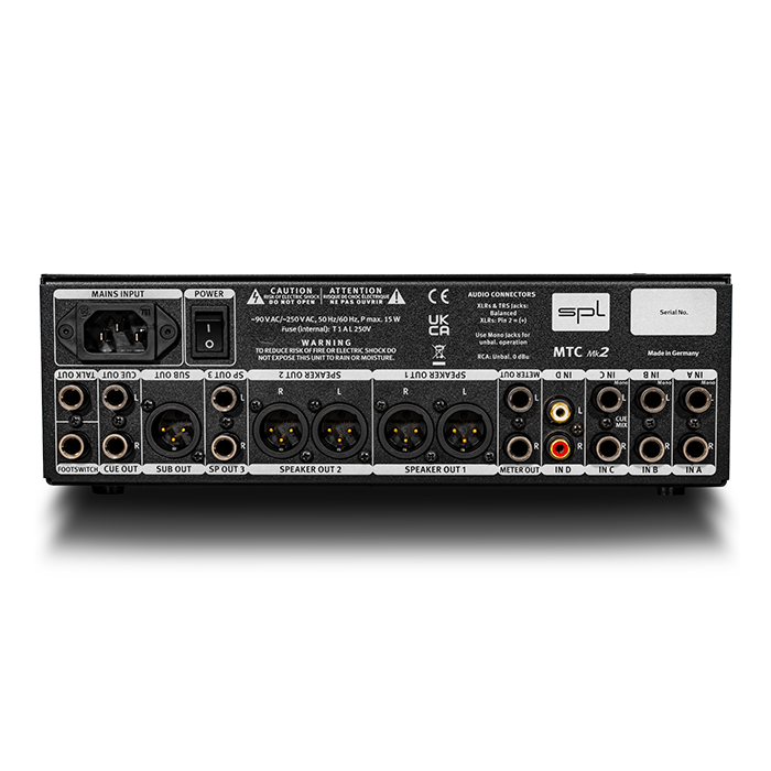 SPL MTC Mk2 Monitor and Talkback Controller