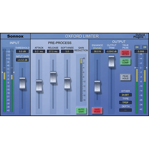 Sonnox Oxford Limiter (Native)