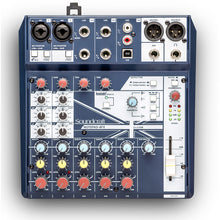 Soundcraft Notepad-8FX Analog Mixing Console (USB) with Lexicon Effects